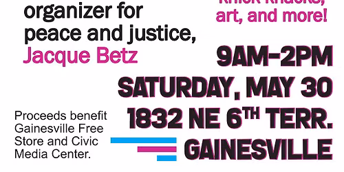 Free Store Benefit Yard Sale