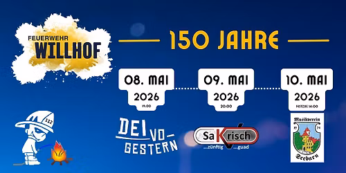 150 Jahre Feuerwehr Willhof