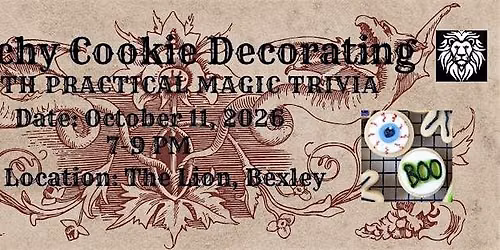 Witchy Cookie Decorating + Practical Magic Trivia Night!