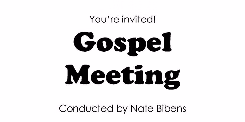 Gospel Meeting 