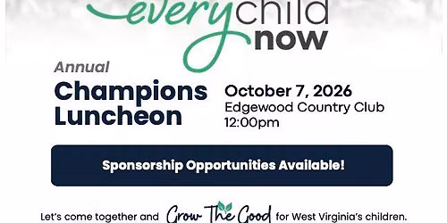 EveryChild NOW Annual Champions Luncheon