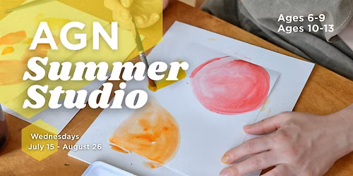 AGN Summer Studio: Watercolour Wonder