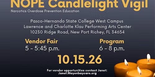 NOPE Candlelight Vigil