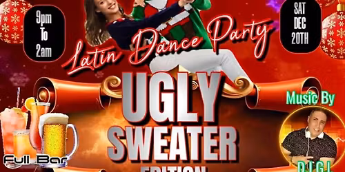 CHRISTMAS SALCHATA LATIN DANCE PARTY (Ugly Sweater Edition)