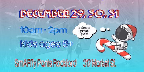 Winter Break Art Camp: Space Age Holidaze!