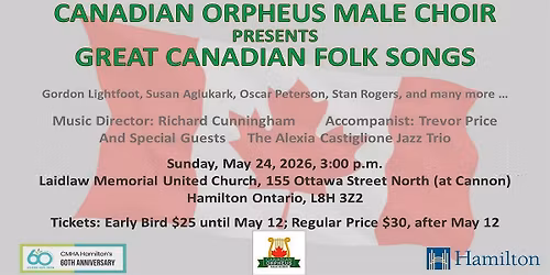 GREAT CANADIAN FOLKS SONGS