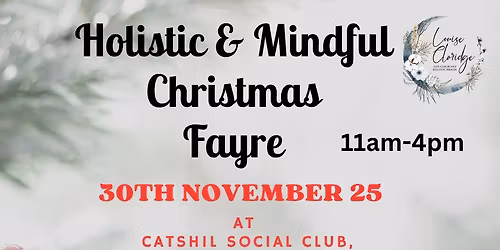 Holistic & Mindful Christmas Craft Fayre