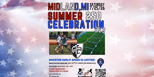 Summer 250 Celebration - 3v3 Soccer Tournament on AirPitch