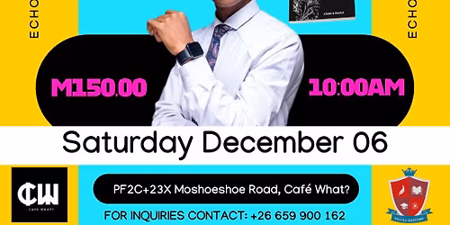 ECHOES OF EXCELLENCE BOOK TOUR