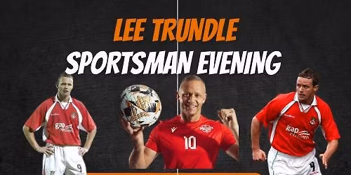 Sportsman Evening with Lee Trundle 