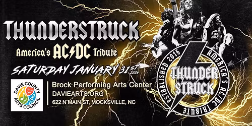 Brock Performing Arts Center | THUNDERSTRUCK