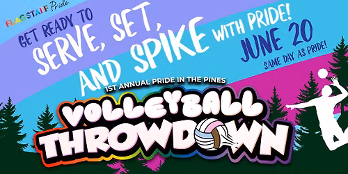 1st Annual Pride in the Pines Volleyball Throwdown
