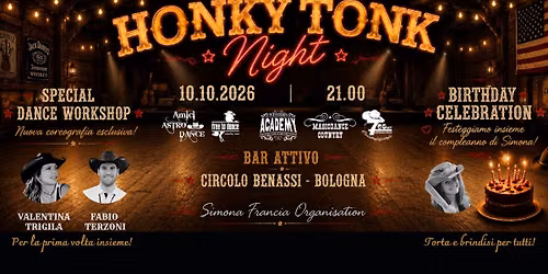 Honky Tonk Night @ Circolo Benassi - Bologna