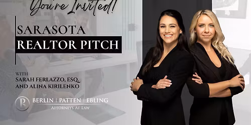 SRQ Realtor Pitch: Build Your Local Network