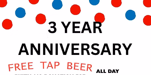 3 Year Anniversary Party