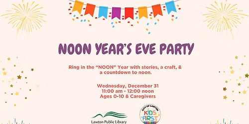 Noon Year's Eve Party