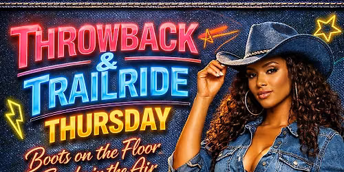 Throwback 90's &TRAILRIDE Thursday