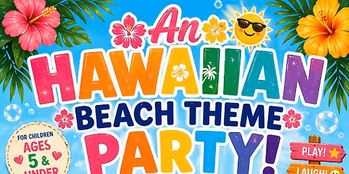 An Hawaiian Beach Theme party