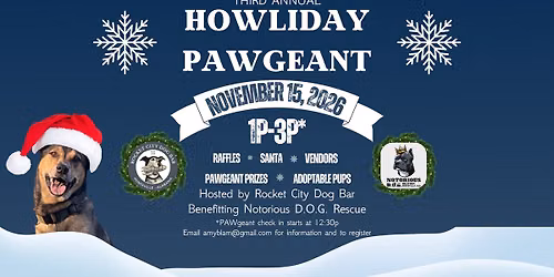 Holiday PAWgeant