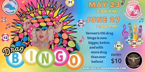 Whalemade Drag Bingo at Longhorn Pub