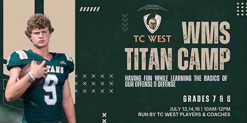 WMS TITAN Camp  - Grades 7+8 