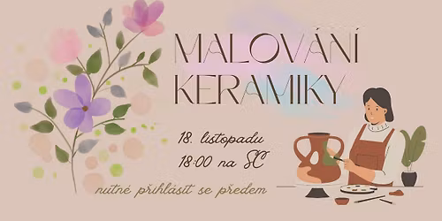 Workshop Malov\u00e1n\u00ed keramiky