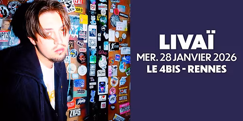 LIVA\u00cf en concert @Rennes (28.01.26) - Le 4Bis