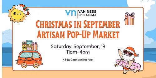 Christmas in September Artisan Pop-Up Market