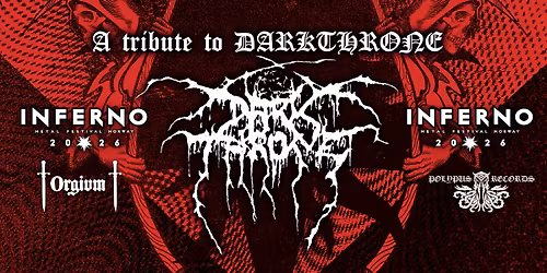 A Tribute to Darkthrone: A Night of Unholy Black Metal - The Second Coming
