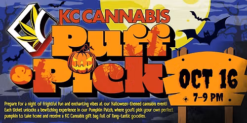 Puff & Pick with KC Cannabis in the Pumpkin Patch