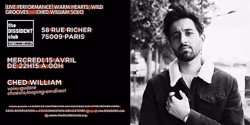 [LIVE PERFORMANCE] Warm Hearts, Wild Grooves \u2014 Ched William Solo