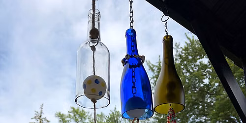 Wine Bottle Windchime Event $28