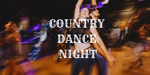 Country Dance Night- Nov. 5th