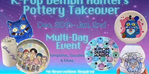 Demon Hunters Pottery Takeover