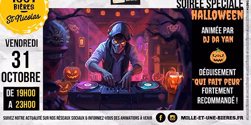 \ud83c\udf83 Soire\u0301e Spe\u0301ciale Halloween \ud83c\udf83