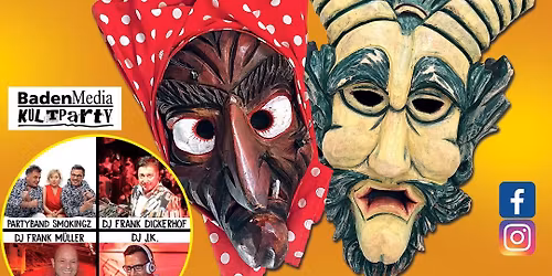 B\u00fchler Hexenball mit BadenMedia: B\u00fchl, B\u00fcrgerhaus "Neuer Markt"