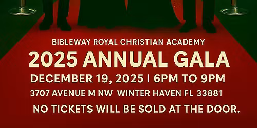 Bibleway Royal Christian Academy\u2019s Annual Gala