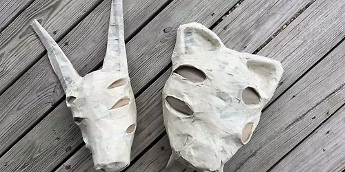 Weekend Workshop:  Paper M\u00e2ch\u00e9 Masks