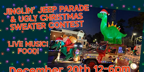 JINGLIN JEEP PARADE & UGLY SWEATER CONTEST