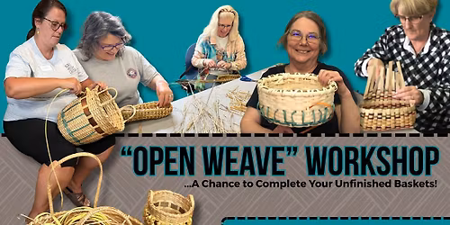 "Open Weave" Basket Workshop