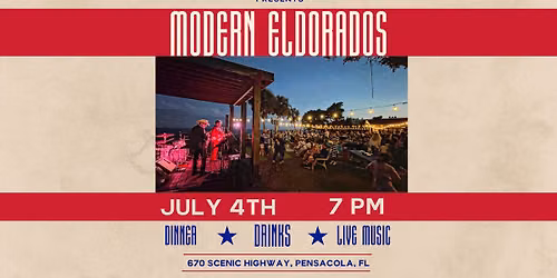 Celebrate the 4th with the Modern Eldorados @ Calvert\u2019s