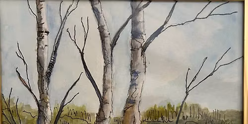 Beginner Watercolor Class $45 7-30-26 6:00-8:00