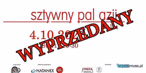 WYPRZEDANY - SZTYWNY PAL AZJI \u2013 40 LAT NA SCENIE! - w Klubie Falcon !