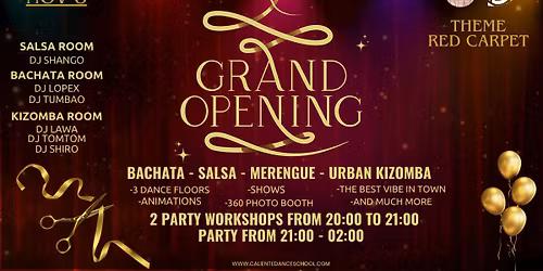 Caliente Grand Opening