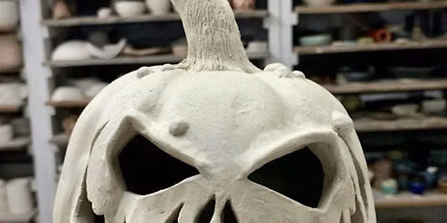 Pottery Workshop - Learn to make a Ceramic Halloween Pumpkin