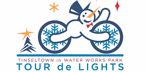 Tinseltown in Water Works Park Tour de Lights presented by Scheels