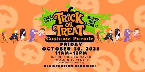 Trick or Treat Halloween Costume Parade
