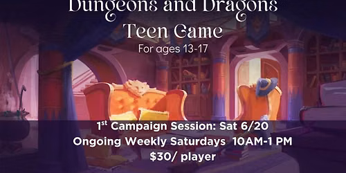 Teen D&D Campaign: Wispwillow Adventuring Academy