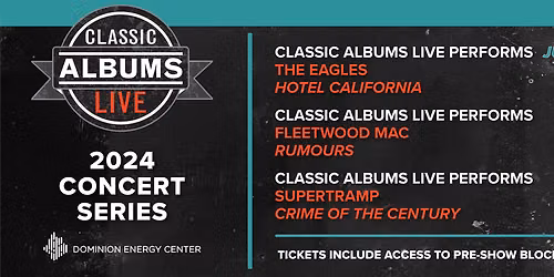 Classic Albums Live - Supertramp Crime of The Century at Roy Thomson Hall