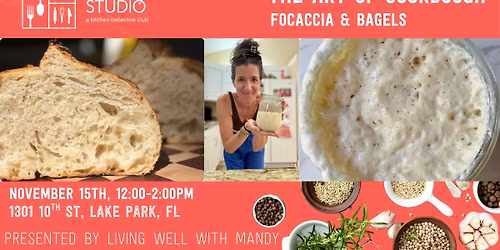 The Art of Sourdough: Focaccia & Bagels